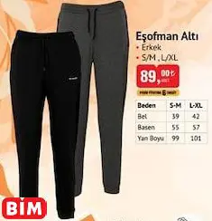 EŞOFMAN ALTI ERKEK EŞOFMAN ALTI ERKEK